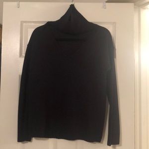 Kendall & Kylie Turtleneck Sweater with Cutout